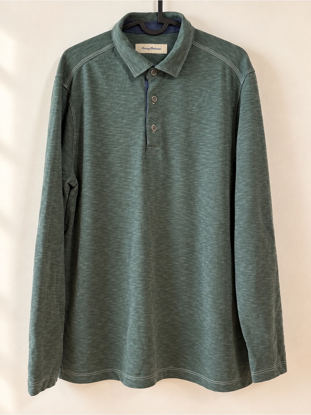 Tommy Bahama Men’s Long Sleeve Polo – Medium